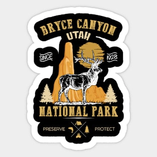 BRYCE CANYON UTAH NATIONAL PARK Sticker